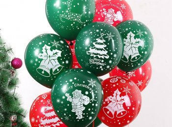 Balões de Natal