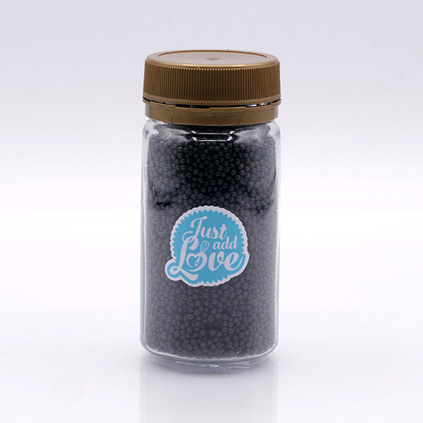 Missangas Preto - 75g Missangas Preto - 75g