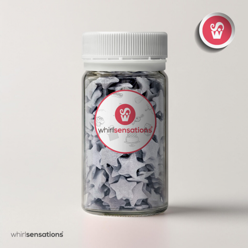 Estrelas Prata - 55g Estrelas Prata - 55g