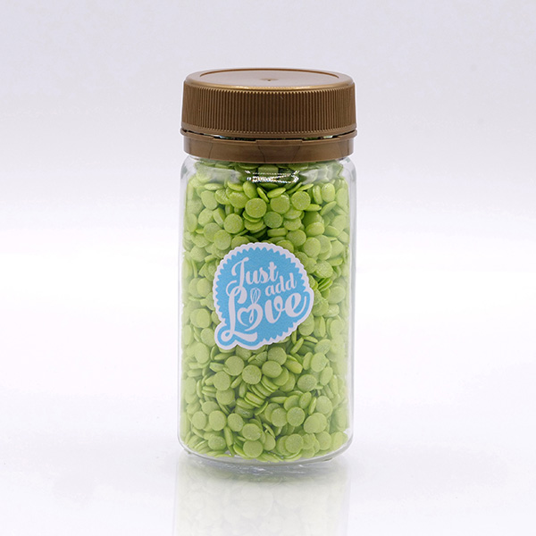 Confettis Verde Claro - 55g Confettis Verde Claro - 55g