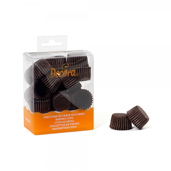 Forminhas Brigadeiro Castanho - 200 Unidades