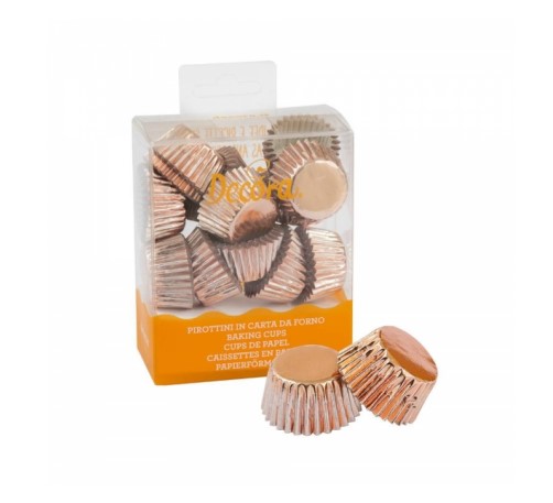 Forminhas Brigadeiro Rose Gold - 180 Unidades