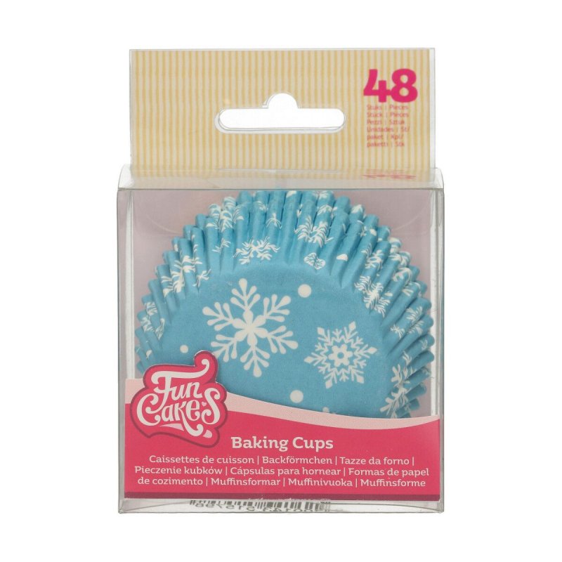 Formas de Cupcake Flocos de Neve Formas de Cupcake Flocos de Neve