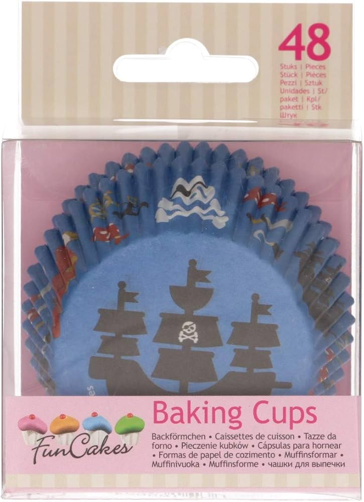 Formas de Cupcake Piratas Formas de Cupcake Piratas