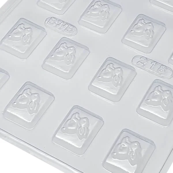 Molde Simples Mini Tablete Coelho Molde Simples Mini Tablete Coelho