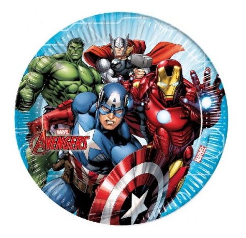 Pratos Grandes Avengers 