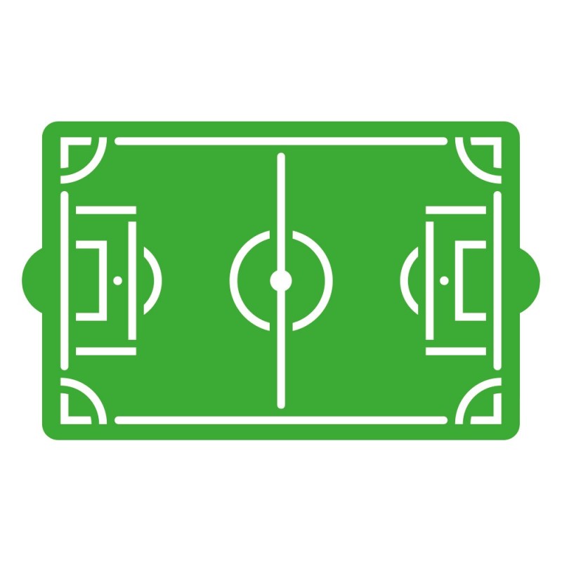 Stencil Campo de Futebol
