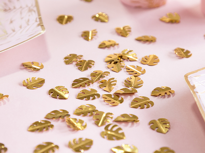 Confettis Folhas Douradas Confettis Folhas Douradas