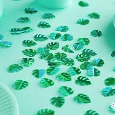 Confettis Folhas Verdes Confettis Folhas Verdes