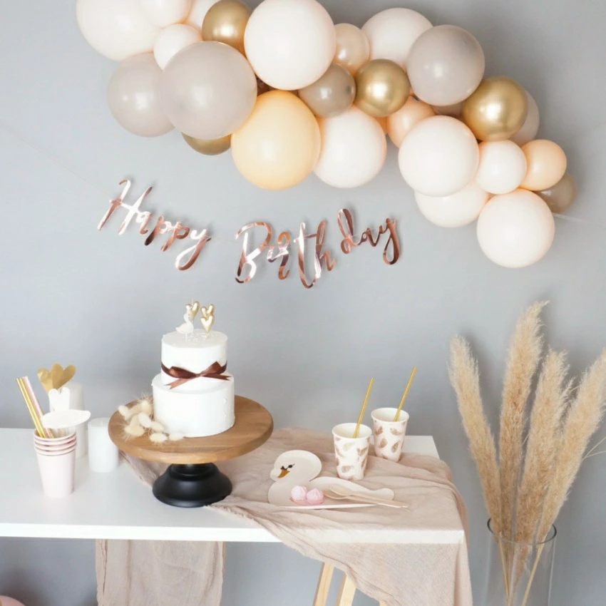 Grinalda Happy Birthday Rose Gold Grinalda Happy Birthday Rose Gold