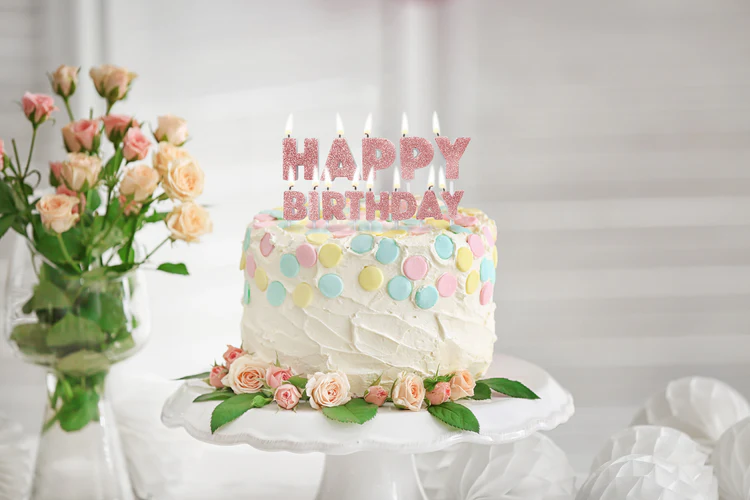 Velas Happy Birthday Rose Gold Glitter Velas Happy Birthday Rose Gold Glitter