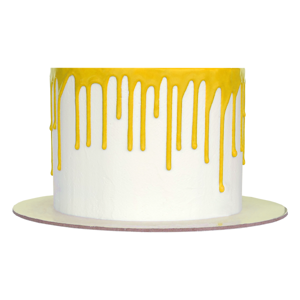 Cake Drip Amarelo