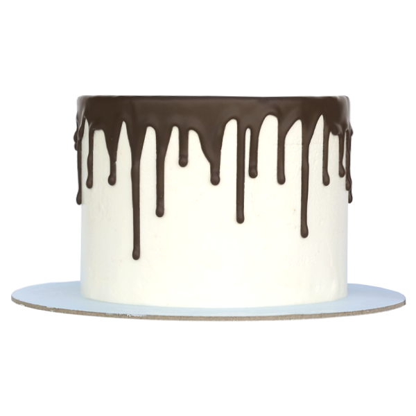 Cake Drip Chocolate Negro