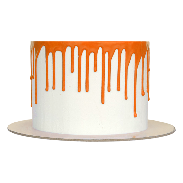Cake Drip Laranja