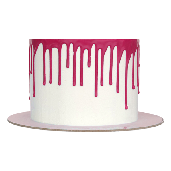 Cake Drip Rosa Escuro