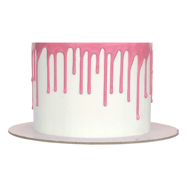 Cake Drip Rosa Claro