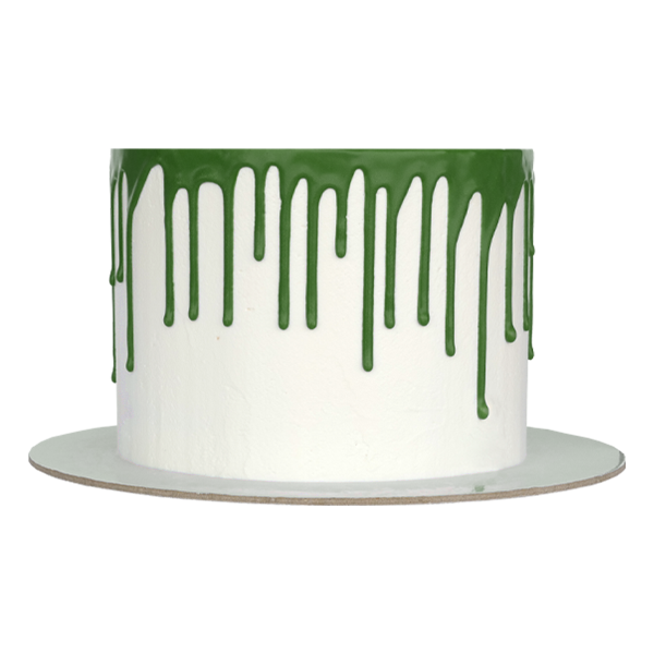 Cake Drip Verde Escuro