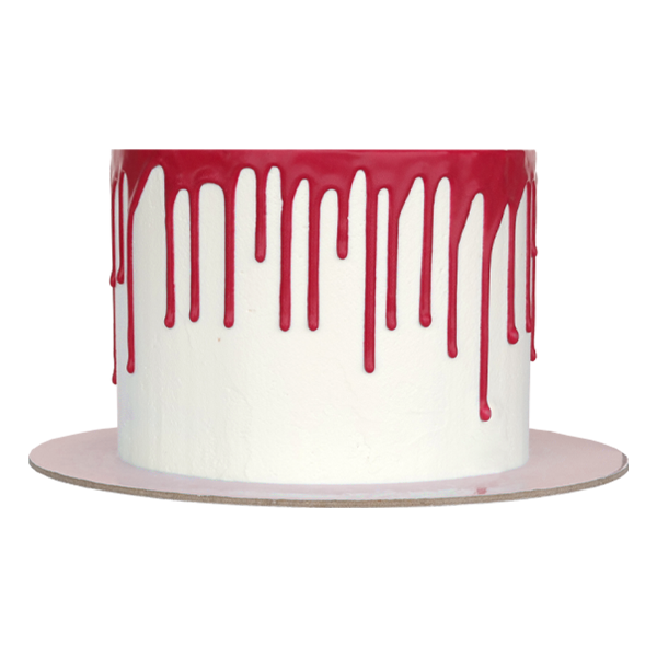 Cake Drip Vermelho