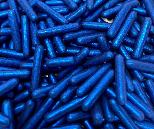 Bastonetes Azul Metalizado - 65g