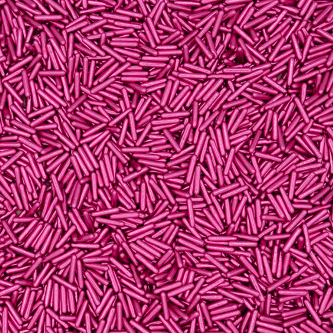 Bastonetes Rosa Metalizado - 65g