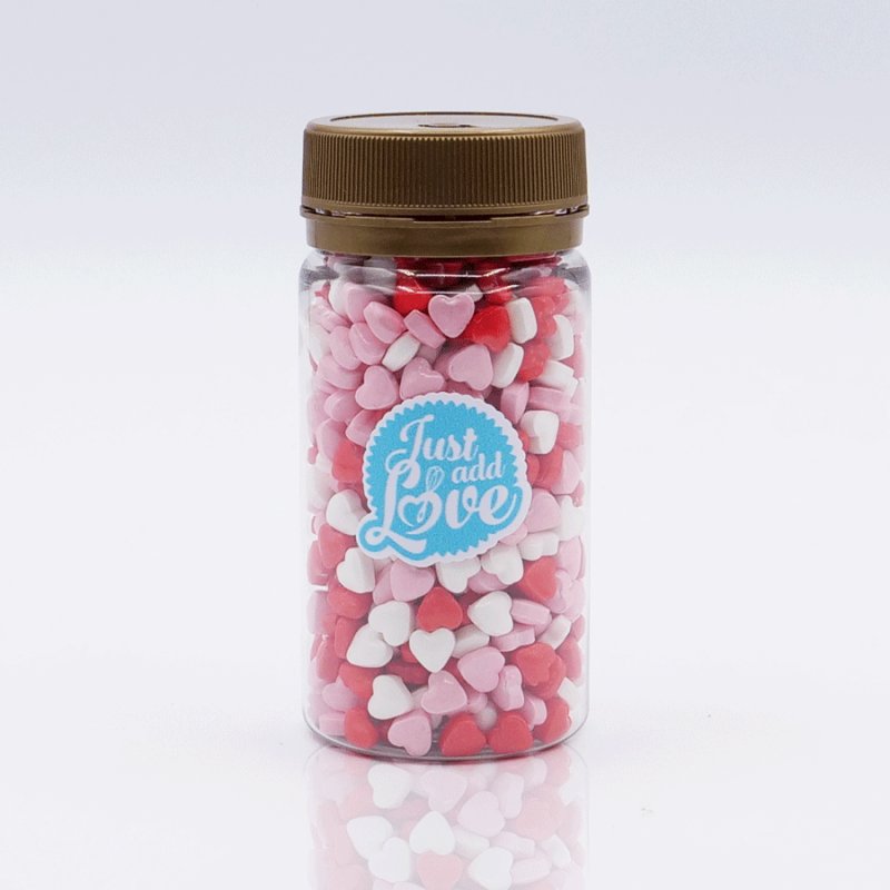 Sprinkles Mini Corações 3D - 75g Sprinkles Mini Corações 3D - 75g