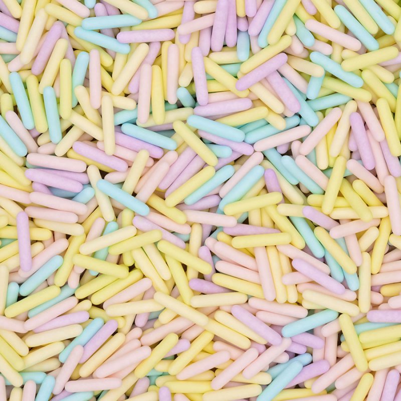 Bastonetes Mix Pastel - 65g