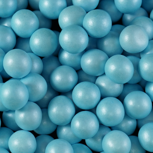 Pérolas de Chocolate Azul Claro - 65g