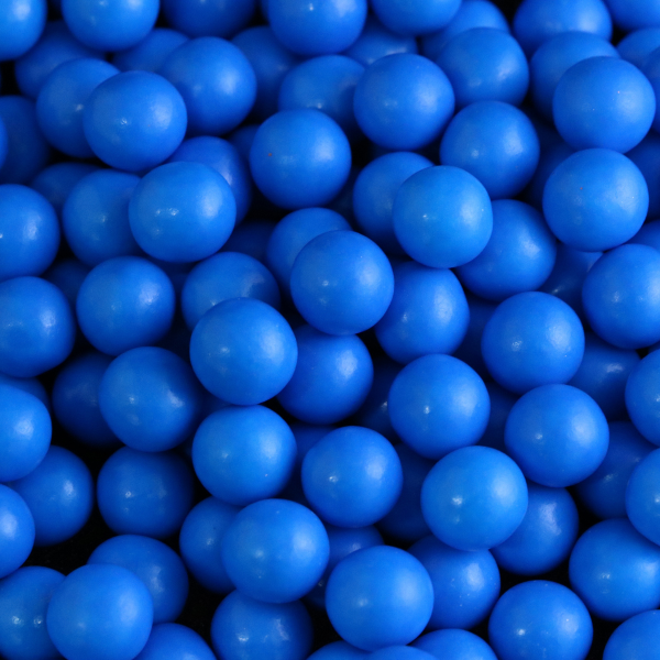 Pérolas de Chocolate Azul Escuro - 65g