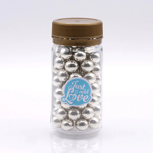 Pérolas de Chocolate Prateado - 65g Pérolas de Chocolate Prateado - 65g