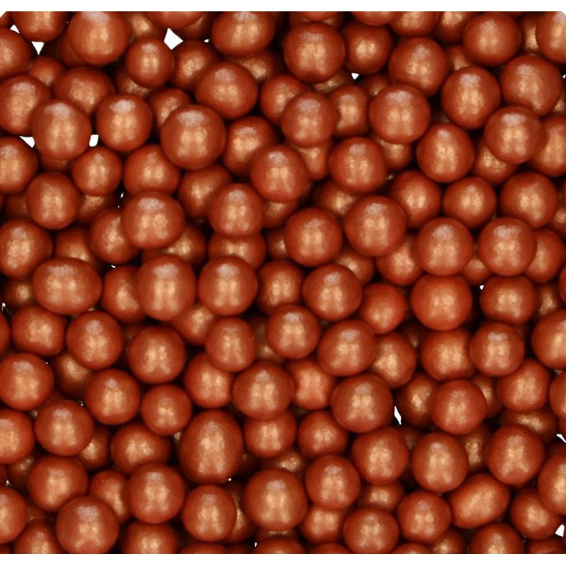 Pérolas de Chocolate Cobre - 65g