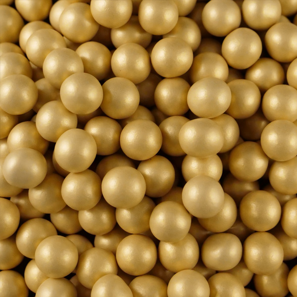 Pérolas de Chocolate Ouro - 65g
