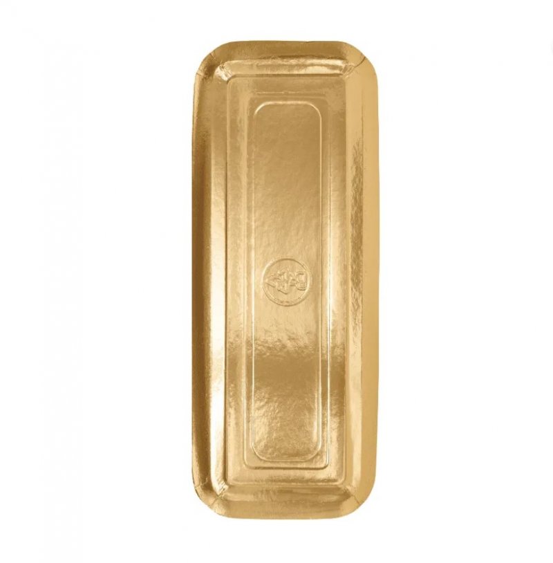 Base Retangular Ouro 41cm x 16cm