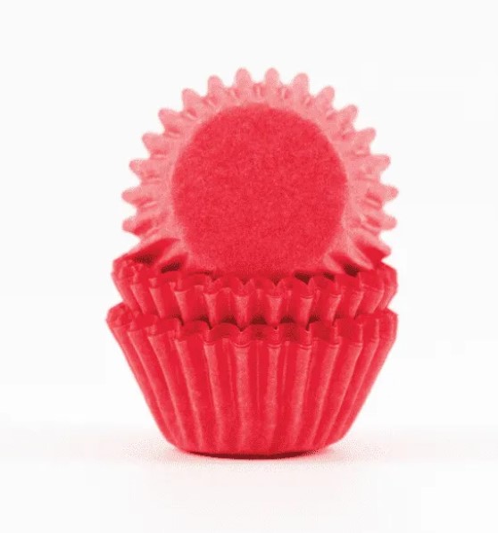 Forminhas de Brigadeiro Vermelho - 50 Unidades