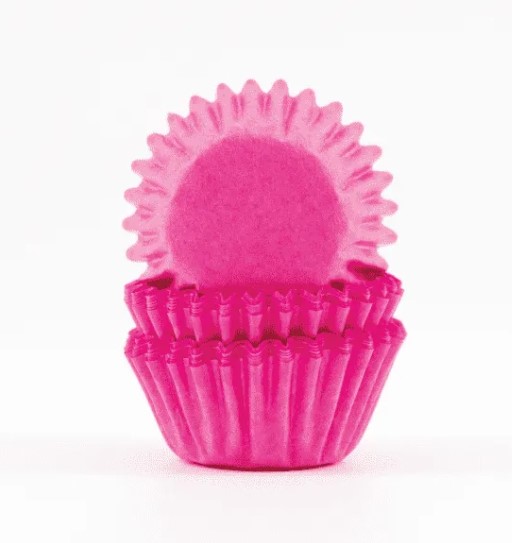 Forminhas de Brigadeiro Rosa Choque - 50 Unidades