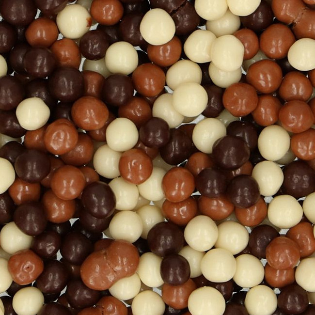 Pérolas Crocantes Mix Chocolate - 60g