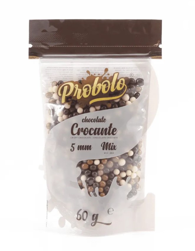 Pérolas Crocantes Mix Chocolate - 60g Pérolas Crocantes Mix Chocolate - 60g