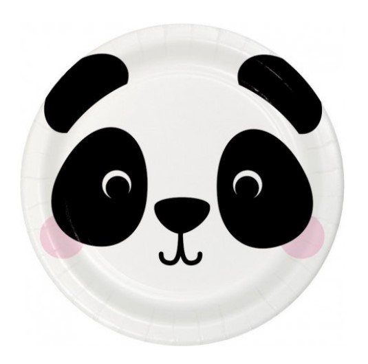 Pratos Grandes Panda