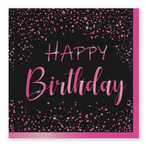 Kit de Festa Happy Birthday Pink Kit de Festa Happy Birthday Pink