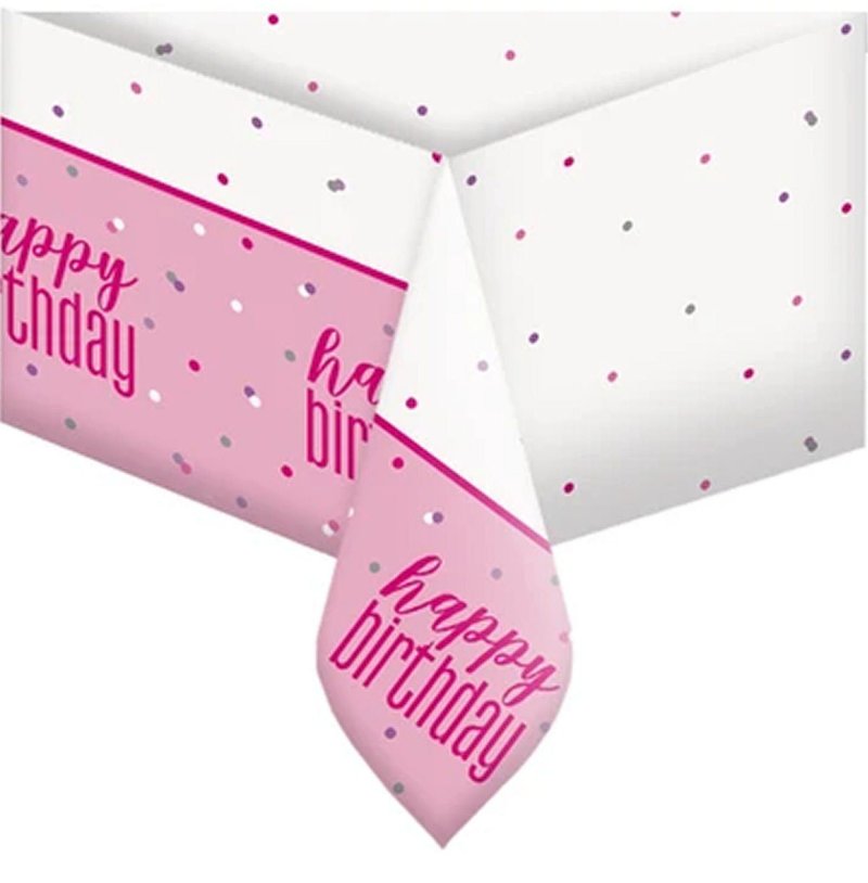 Kit de Festa Happy Birthday Rosa Kit de Festa Happy Birthday Rosa