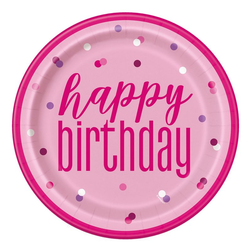 Kit de Festa Happy Birthday Rosa Kit de Festa Happy Birthday Rosa
