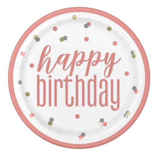 Kit de Festa Happy Birthday Rose Gold Kit de Festa Happy Birthday Rose Gold