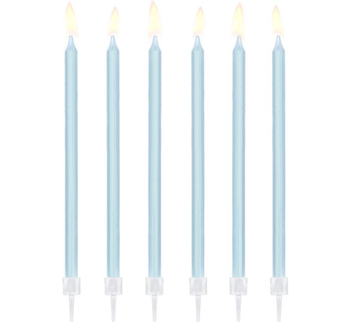 Velas Altas Azul Claro