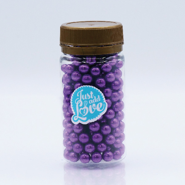 Pérolas Metalizadas Violeta - 65g Pérolas Metalizadas Violeta - 65g
