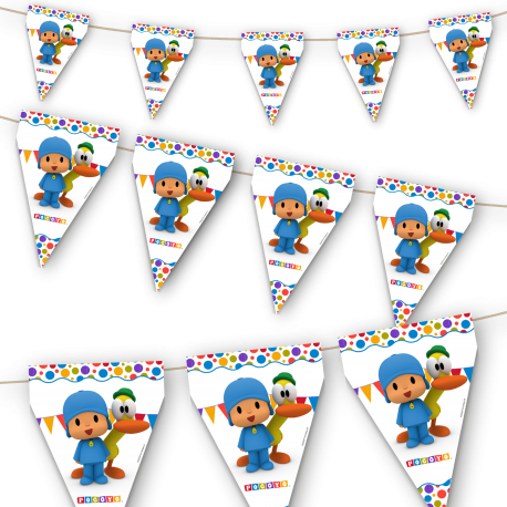 Bandeirolas Pocoyo Bandeirolas Pocoyo