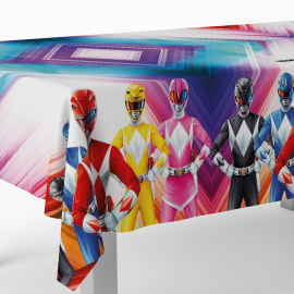 Toalha de Mesa Power Rangers