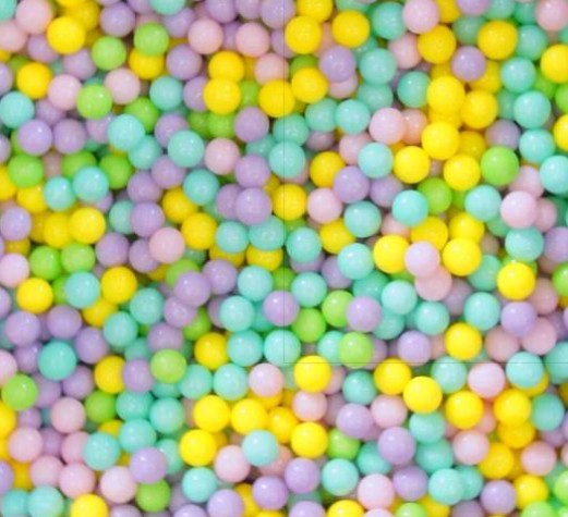 Pérolas Pequenas Mix Pastel - 90g