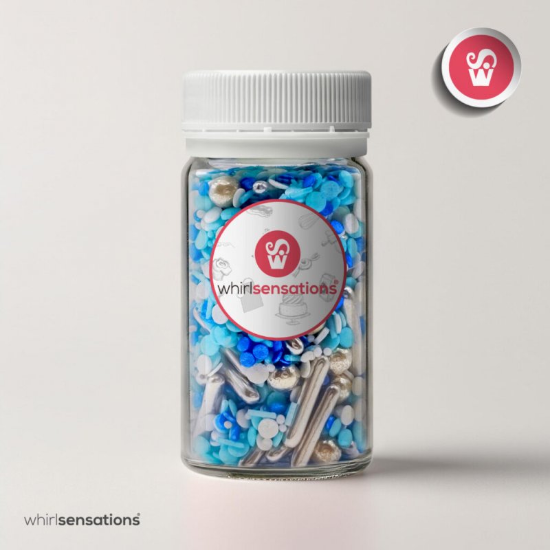 Sprinkles Mix Blue - 70g Sprinkles Mix Blue - 70g