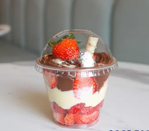 Copos Bolo no Pote 266ml - 10 Unidades