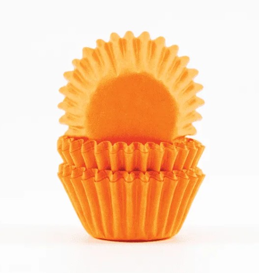 Forminhas de Brigadeiro Laranja - 50 Unidades