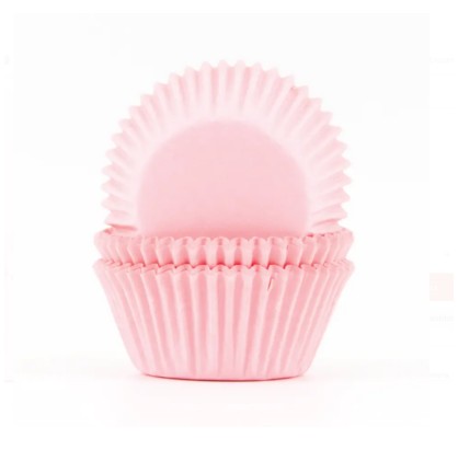 Forminhas de Brigadeiro Rosa Claro - 50 Unidades